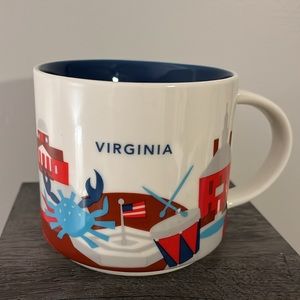 Starbucks Virginia Coffee Mug You are Here Series